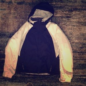 Columbia Black & White Ski Jacket